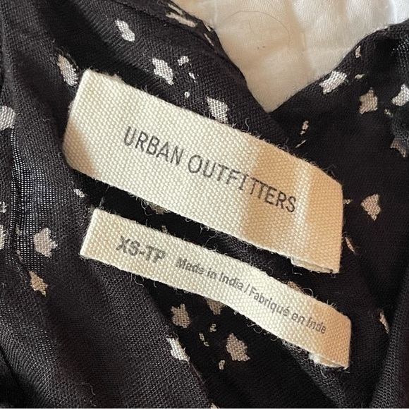 Urban Outfitters UO Harper Tiered Lace-Up Babydoll Dress Size XS - Picture 8 of 9